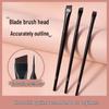 Gemon Blade Multi-Purpose Makeup Brush: Eyeliner, Eyeshadow, Concealer, Angled Brow & Detail Brush