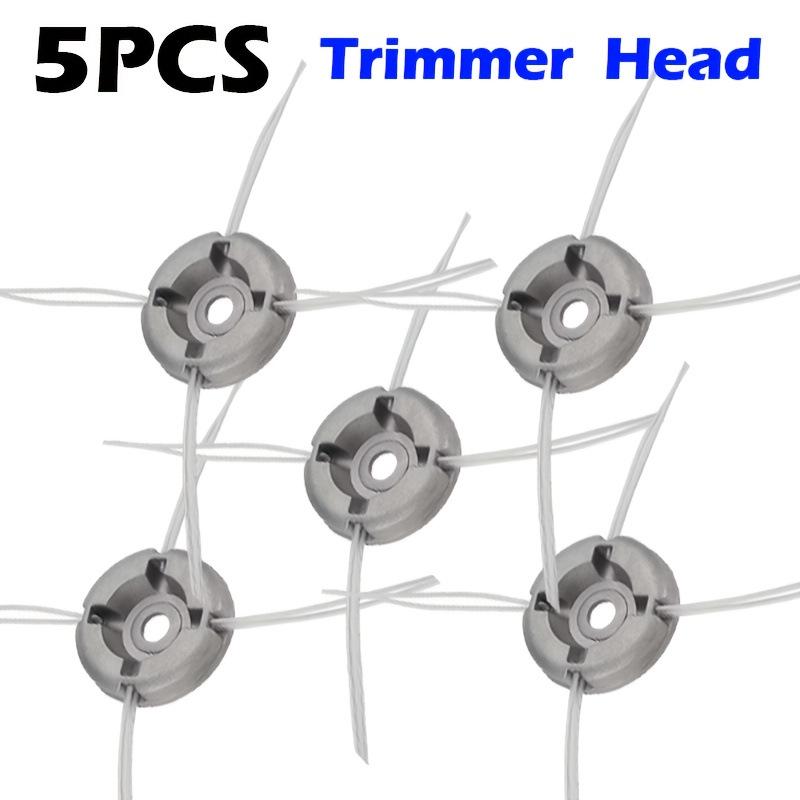 Durable Aluminum Lawn Mower Trimmer Head - No Rope Replacement Needed