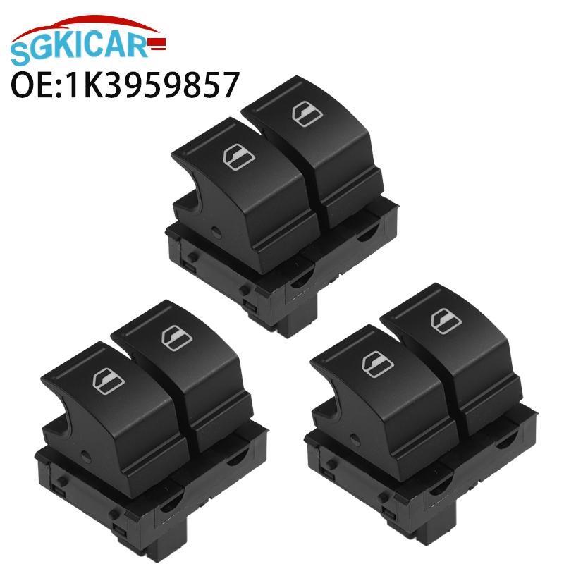 1K3959857 Power Window Switch 2K3959857A 1K3959857A For VW Caddy 2K Jetta EOS Golf MK5 Passat B6