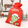 Christmas Decorations, Christmas Gift Bag Double Drawstring Drawstring Gift Bag Candy Bag Snack Bag Gift