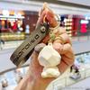 Creative Bear Keychain: Silicone Cartoon Key Pendant for Cars & Bags