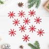 Christmas Snowflake 100PCS Sparkling Snowflake Christmas Ornaments Christmas Tree Christmas Decorations