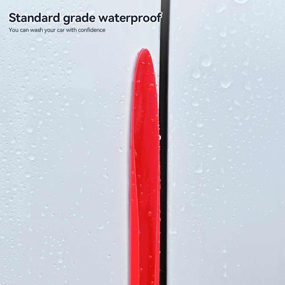 2 шт/4 шт 40 см автомобильный бампер дверь край колесо бровь зеркало заднего вида защита резиновый автомобильный протектор защита царапин наклейка отделочные полосы