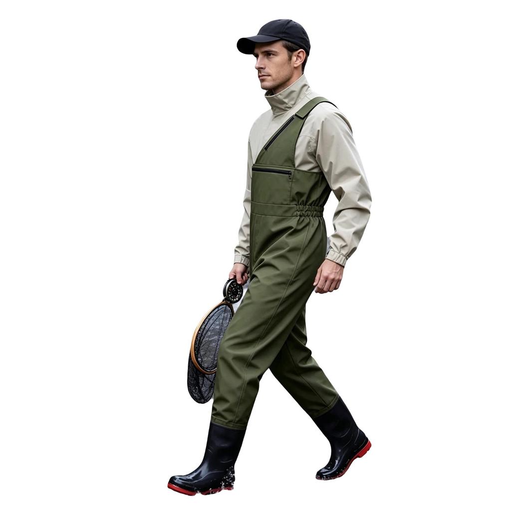 Men Water Resistant Fishing Overalls