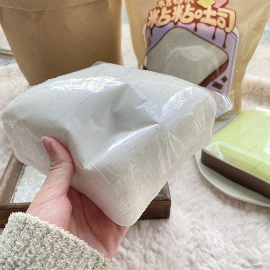 Супертолстый квадратный молочный рисовый пирог Сквиши Игрушка Медленно поднимающийся Влажный молочный пирог Хлеб Игрушки-антистресс Антистрессовые Игрушки ASMR для Детей и Взрослых