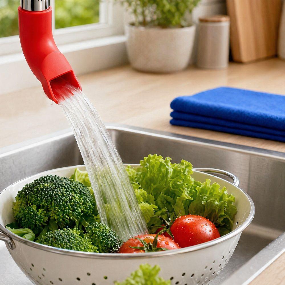 Extended Length Tap Sink Accessories Splash-proof Water Outlet Nozzle Household