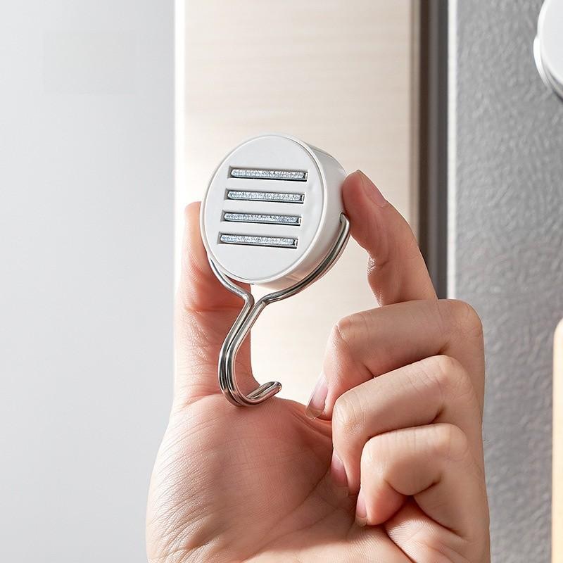 No Drill Magnetic Hook 2kg Capacity Japanese Style Organizer Home Dorm Wall Decor 80 Chars