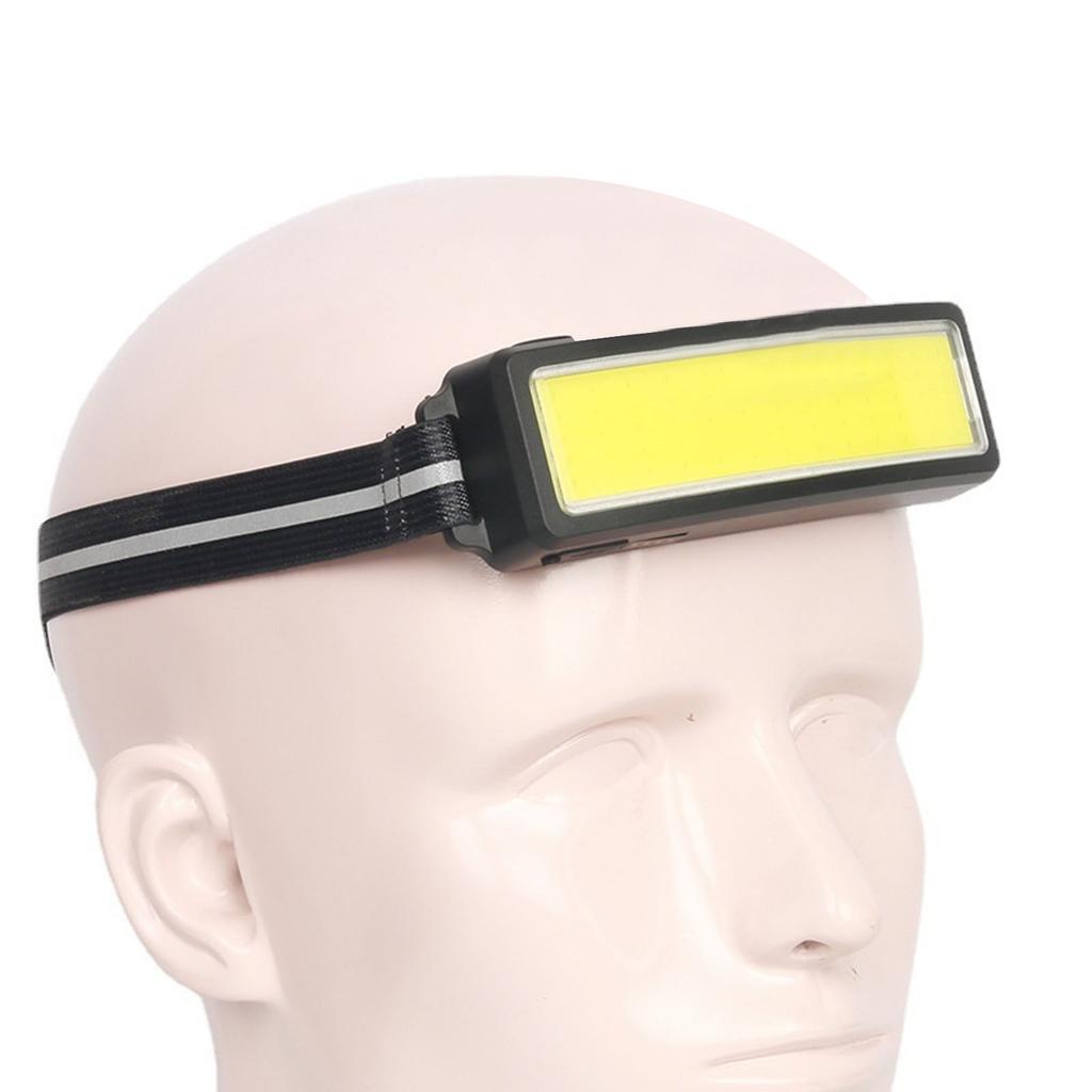 COB Налобный фонарь USB Перезаряжаемый Легкий Светодиодный Налобный фонарь Высокой Яркости для Рыбалки Кемпинга Ночной Езды