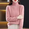 Женский кашемировый свитер Qinghe кашемир 30% кашемир 70% шерсть осенне-зимний кашемировый толстый пуловер мягкий и теплый