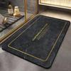Коврик с мраморным узором для ванной и туалета, впитывающие быстросохнущие коврики для кухни, впитывающие коврики для входной двери для домашнего использования