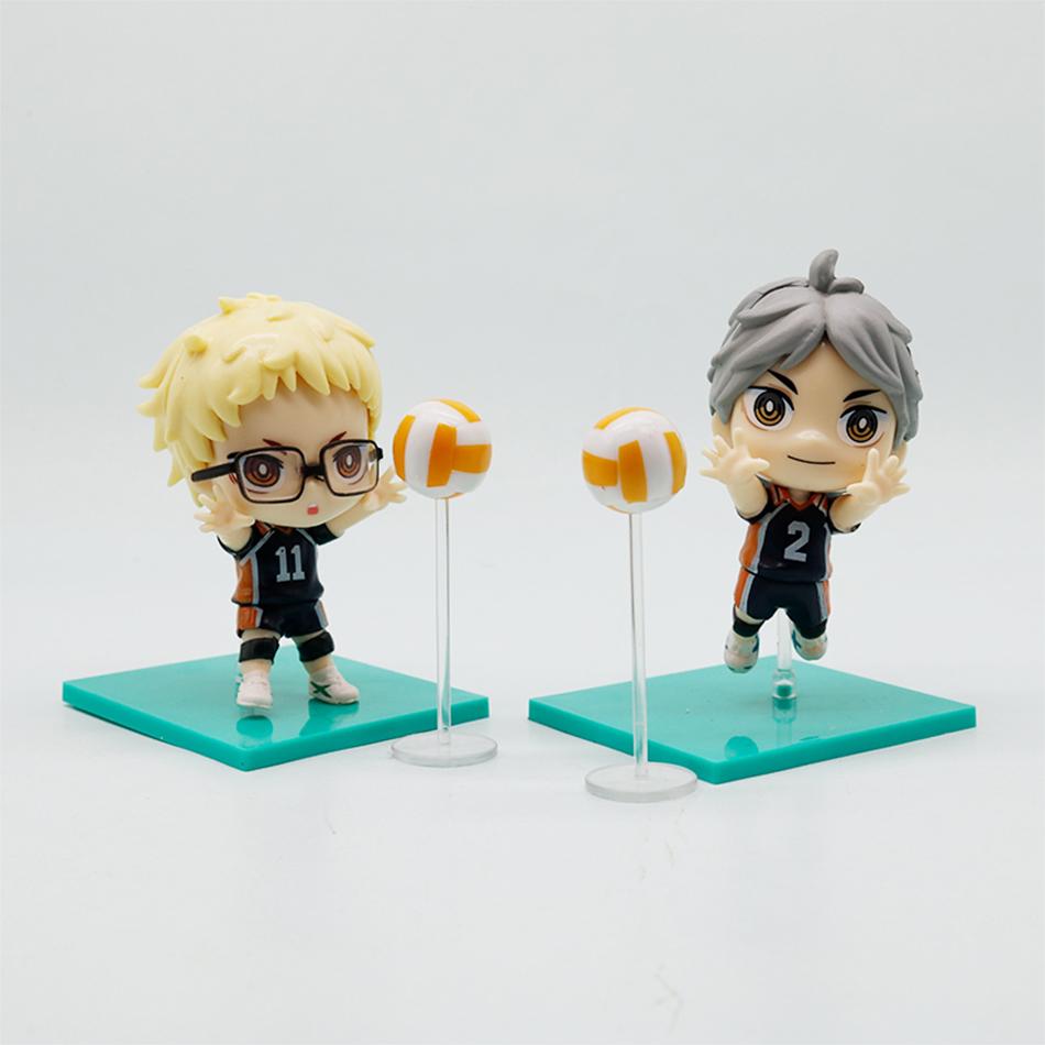 Оригинальный Cosbi Haikyuu!! Слепой бокс Модная коллекционная ПВХ фигурка - Хюга Сёё Кагэяма Тобио - Аниме Сюрприз Подарок Кукла