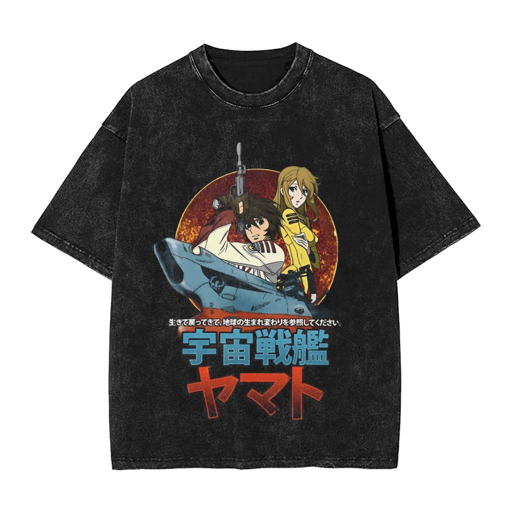 Gundam Wing Tallgeese Ozms Printed Tshirt Mens and Womens Washed Tshirt High Quality Vintage Cotton Tshirt Harajuku Tops