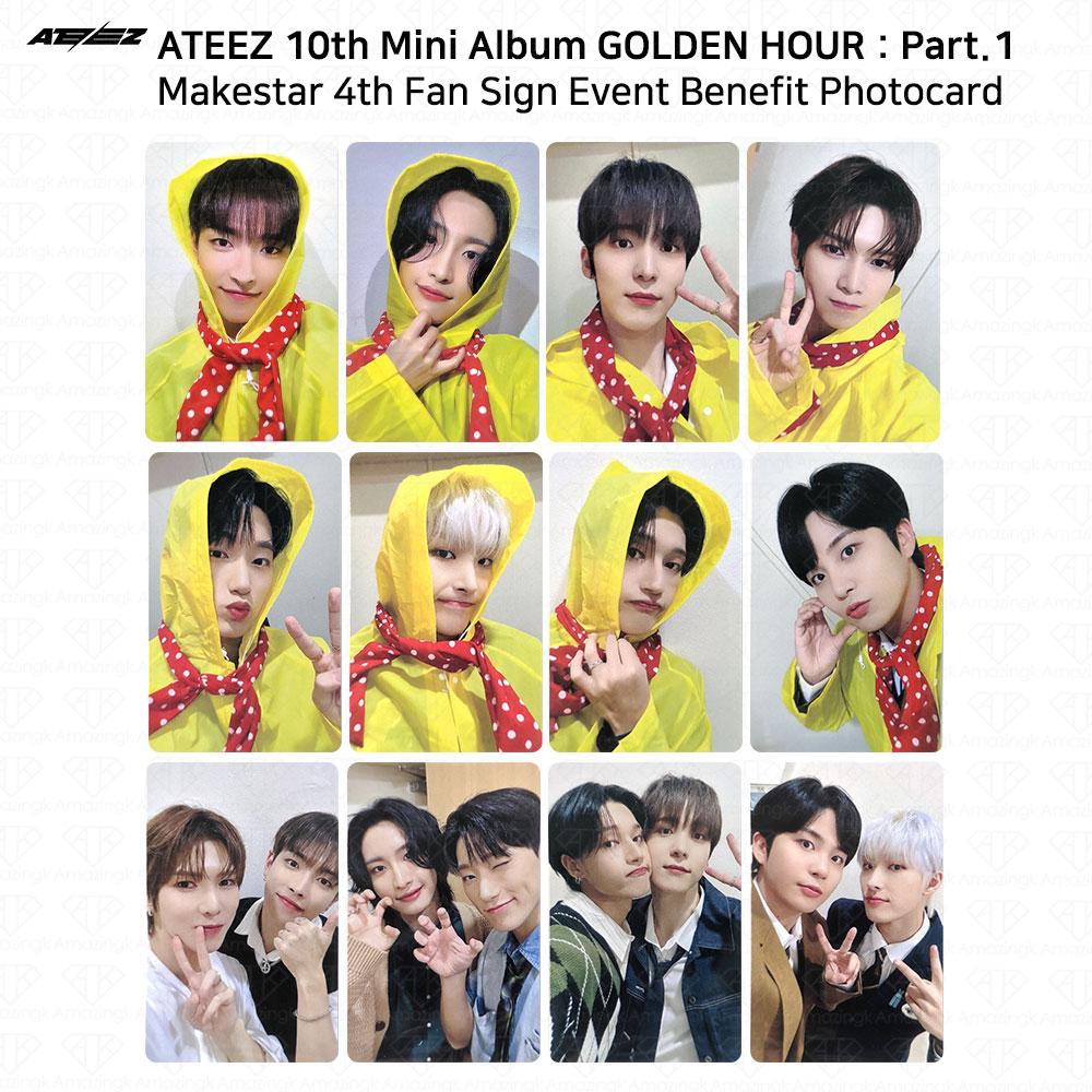 ATEEZ 10-й мини-альбом Golden Hour Part.1 Makestar 4-я