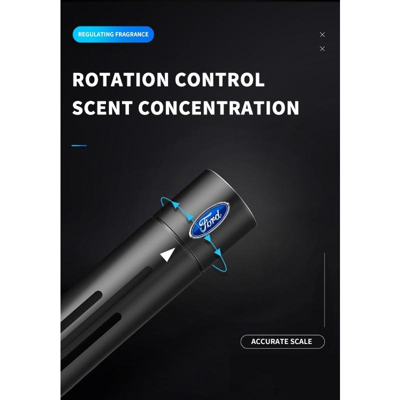 Автомобильный аромаклипса на воздуховод, автомобильный парфюм для воздуховода, твердый парфюм для Ford Focus 2 3 MK2 MK3 Fiesta Mondeo Kuga Ecosport C-Max, автоаксессуары