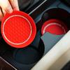 New Non-slip Water Cup Pad Car Coaster Diamond Rhinestone Bling Decoration Anti-skid Rubber Cup Bottle Mat Accessories