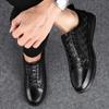 Модные Новые Трендовые Мужские Повседневные Туфли Кроссовки из Натуральной Кожи Высокого Качества Мужская Обувь для Скейтборда На Все Случаи Жизни Tenis Masculino Тренеры
