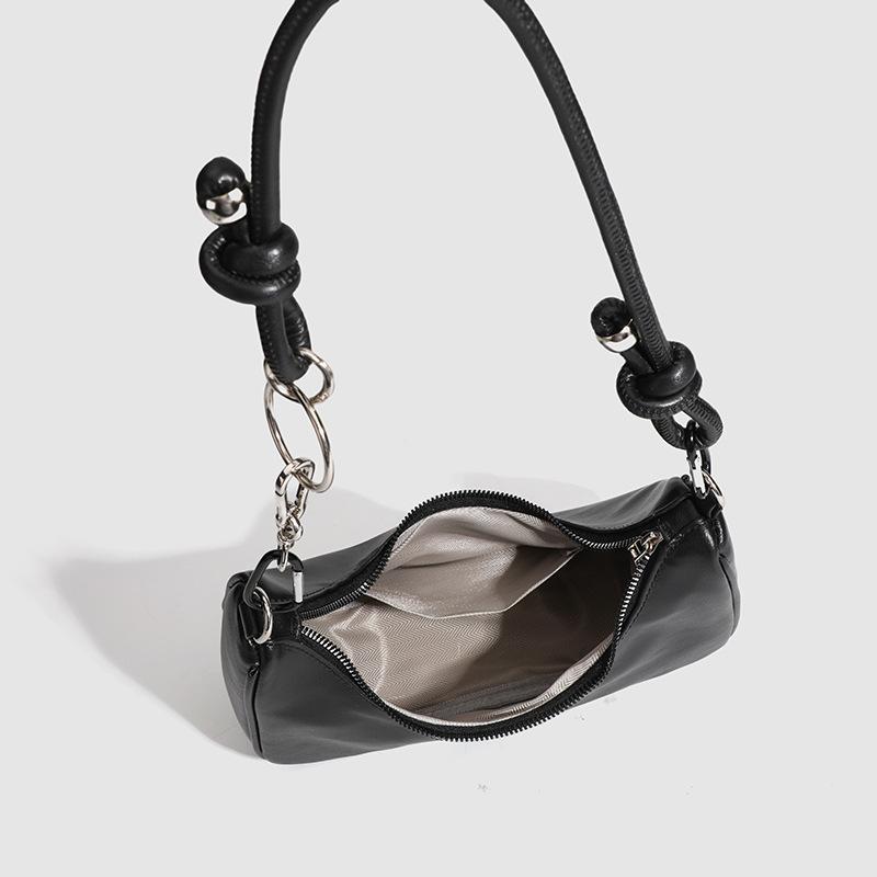 Fashionable Handbag Niche Underarm Bag for Women Spring and Summer Commuting Bag Versatile Textured One-shoulder Dumpling Bag