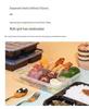 ZLIII Disposable 5-Compartment Takeaway Meal Box