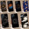 Чехол 'Солнце и Луна' для iPhone 17 Pro Max16 15 14 13 11 12 Pro Max Plus 12 13 Mini 16e 17 Air Задняя крышка