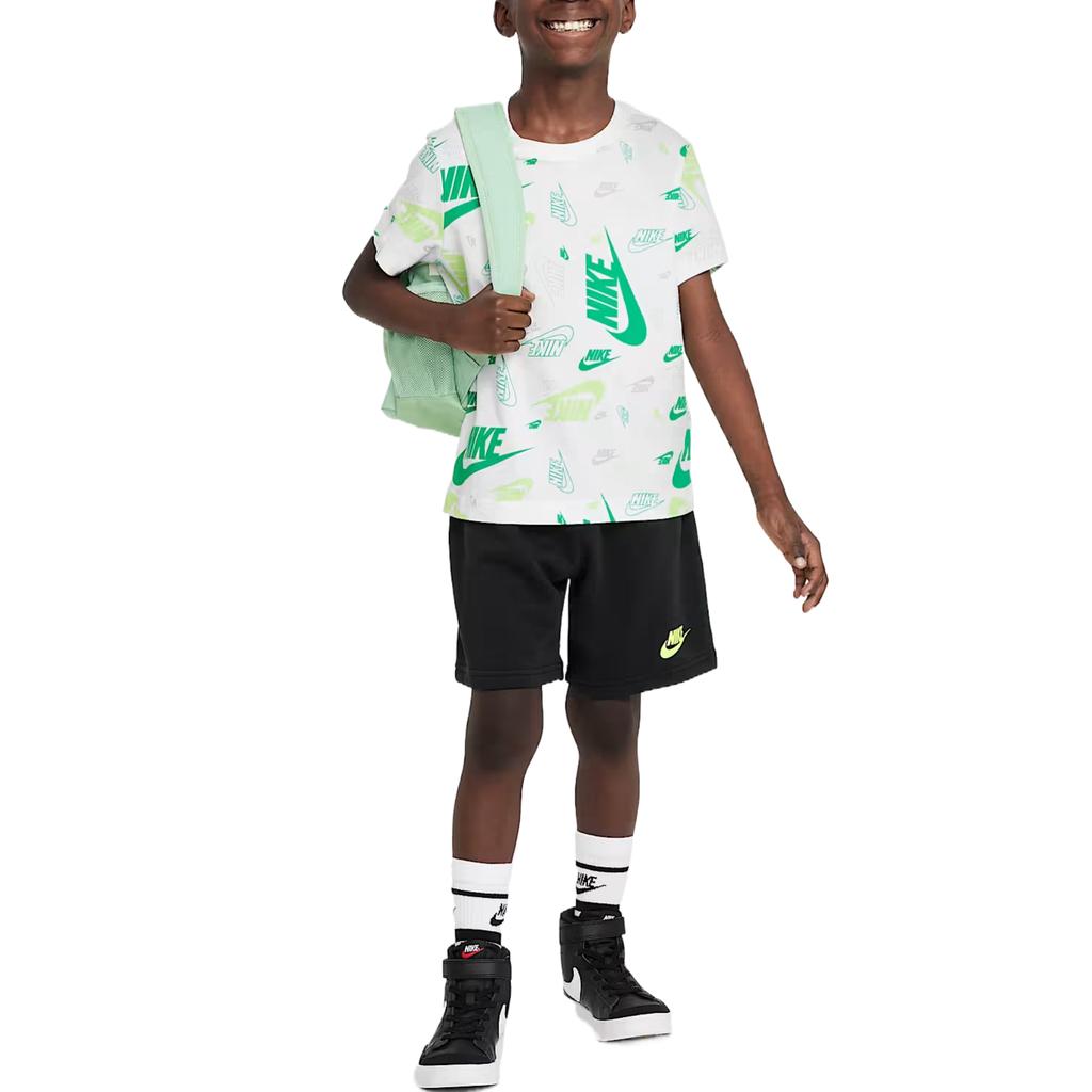 Nike Casual Sportswear 2 Piece Set Black White Children Aged 3 7 Years Old II3836-010