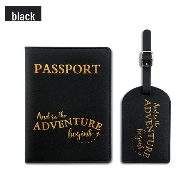 Карточки для регистрации на чемодан и обложки для паспорта с бирками для багажа на трансграничную тематику — идеально для пар и свадеб
