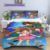Cardcaptor Sakura Bedroom Ornament Nice Fan Gift Anime Daily Use Bedding Patterned Duvet Cover Set -xia05