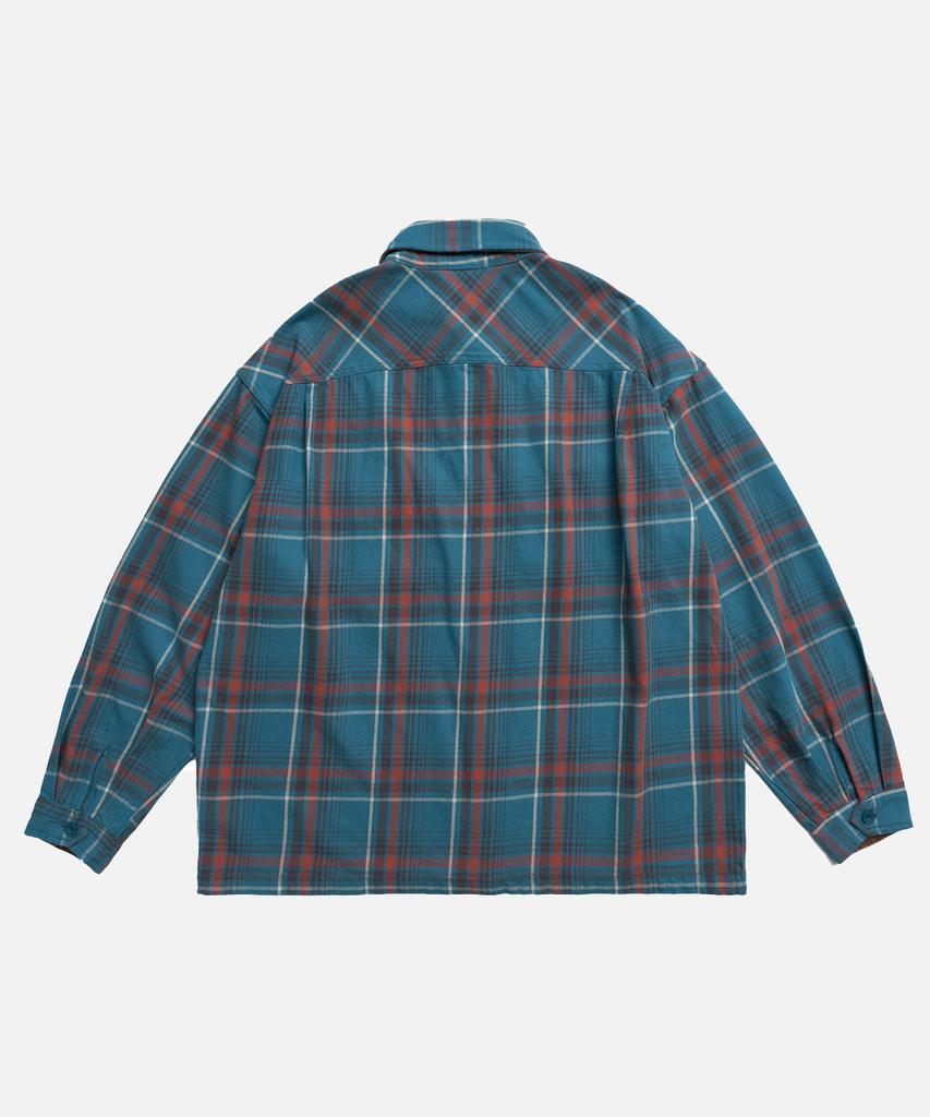 Фланелевая рубашка-overshirt Mideueobdeiteu_2 цвета