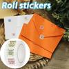 Рулон клейкой ленты-напоминание текстовый блокнот материал конверт самодельная запечатывающая наклейка