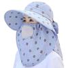 Ear Flap Women Hats UV Protection Sunscreen Cap Outdoor Sun Hat  Women