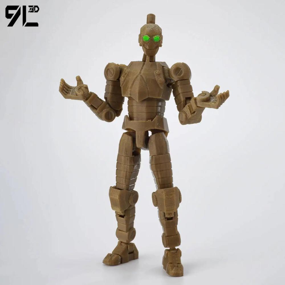 9L3D Dummy13 Lucky13 Непобедимый Мальчик Предательство Аниме Многосуставные Механические Конечности Фигурки Действия Молодежь Титан13 Боевые Игрушки Подарки