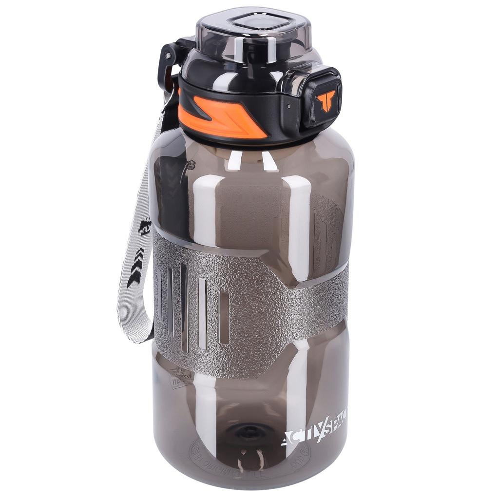 Sports bottle for the gym 1500ml - black