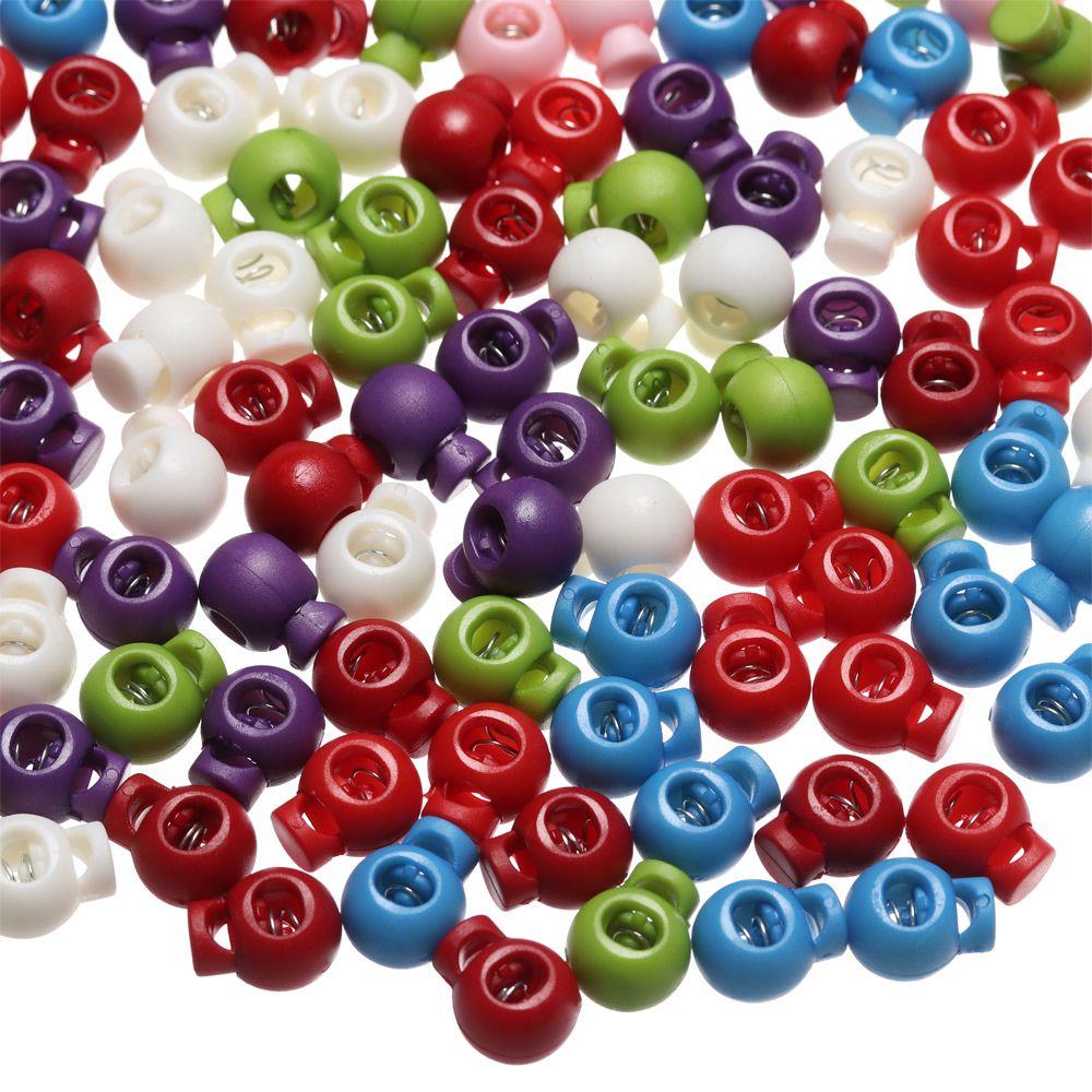 Аксессуары для спортивной одежды 6 мм отверстие Пластиковая заглушка Шнурок для одежды Зажим-фиксатор Шнурок-затяжка Боб Бобы