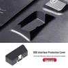 Защитная крышка диагностического интерфейса OBD для XPeng MONA M03 - Пыле- и водонепроницаемая модификация салона автомобиля.