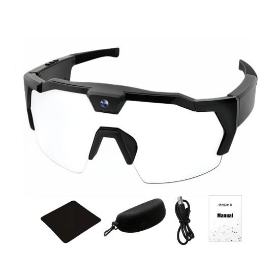 Очки с камерой и картой памяти 4K, умные бейсбольные солнцезащитные очки с записью фото, аудио, видео, легкие, для мужчин и женщин, носимые очки с камерой