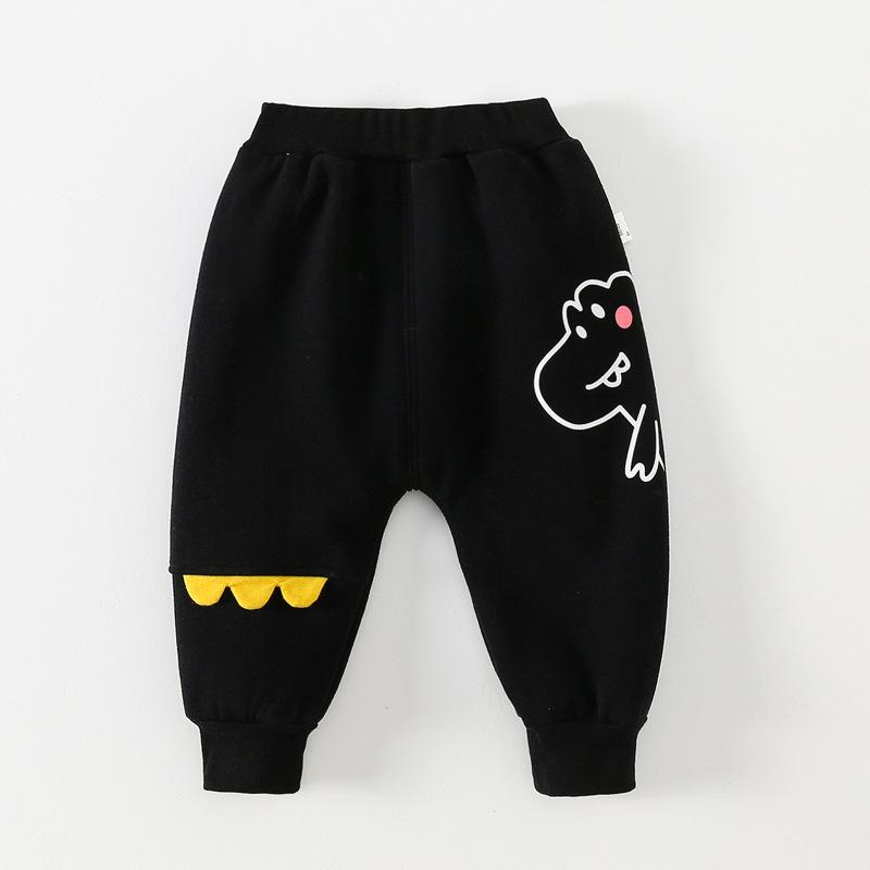 Утепленные зимние детские штаны: Повседневные брюки на бархатной подкладке для мальчиков и девочек