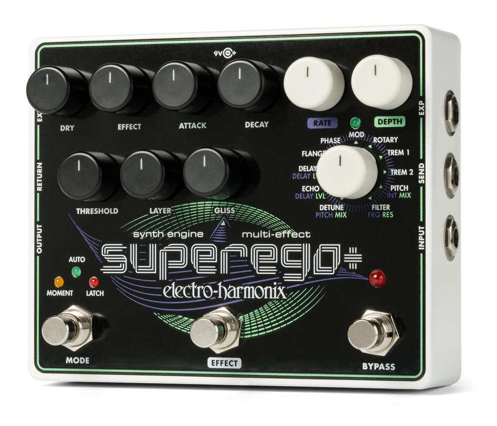 Гитарный синтезаторный эффектор Electro-Harmonix Superego+
