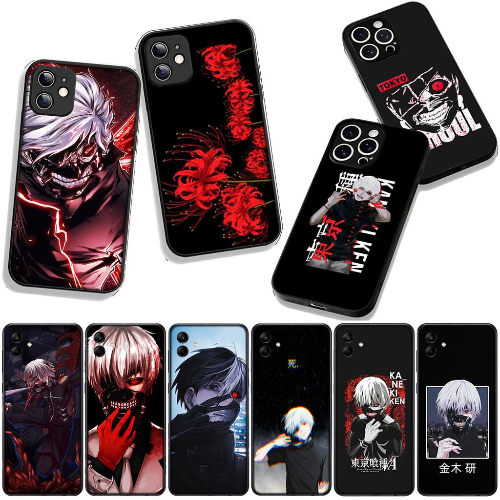 Чехол Аниме Токио Кен Канеки Гули для Samsung Galaxy A36 A17 A26 A07 A35 A54 A53 A13 A33 A34 S8 S9 S20 S21 FE S10 Plus