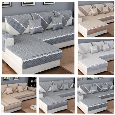 Высококачественный чехол для дивана, Полотенце для дивана, однотонная хлопково-льняная ткань, чехол для дивана, в наличии четыре сезона, полотенце для дивана