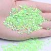 Multi-Color AB Jelly Resin Rhinestones, 2-6mm, 1000 Pcs, Flat Back for Nail Art
