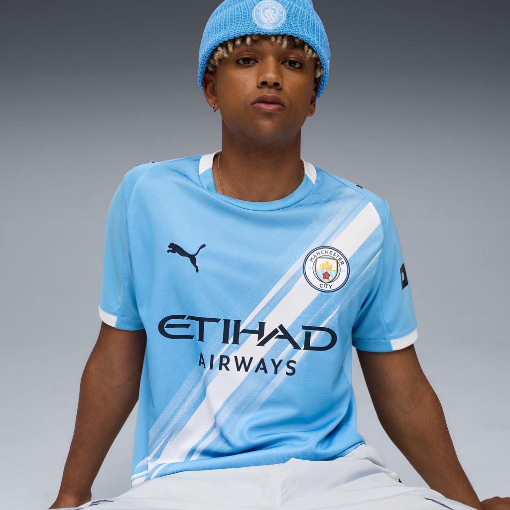 Puma MCFC HOME JERSEY REPLICA men's shirt blue 78033801 r XXL