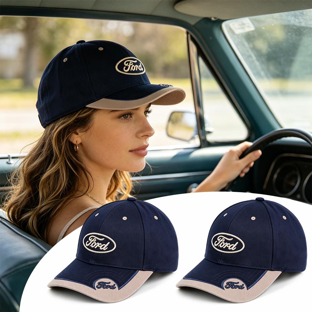 ZOZU8 Car Logo Baseball Cap Adjustable Snapback Caps Men Women Casual Hat For Ford Fiesta Kuga Mustang Fusion Focus Accessories Wheel