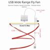 Bladeless Design Fly Repellent Quiet Function USB Fan Universal Fly Guard Fan  Cafeteria