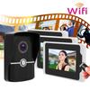 Wifi Video Doorphone 1080P HD 7in TFT LCD Display 3 Monitors Remote Monitoring 110 Degrees  Night Vision