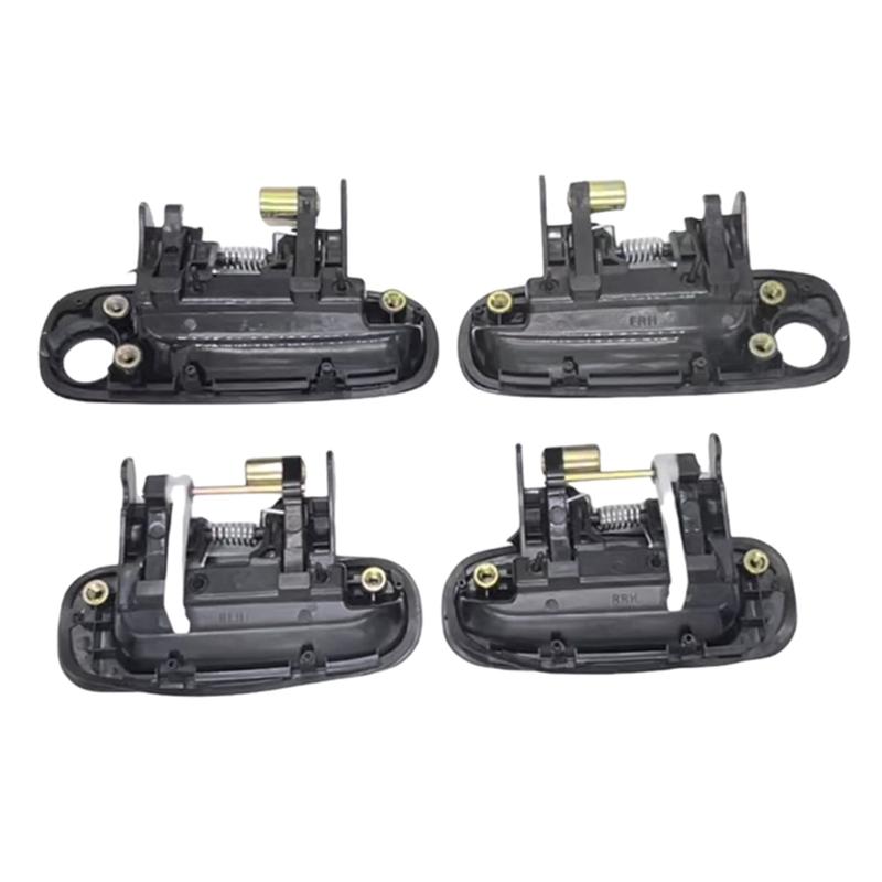 Запасная наружная ручка двери автомобиля Пластиковая металлическая конструкция Простая установка Подходит для некоторых моделей 6923002040