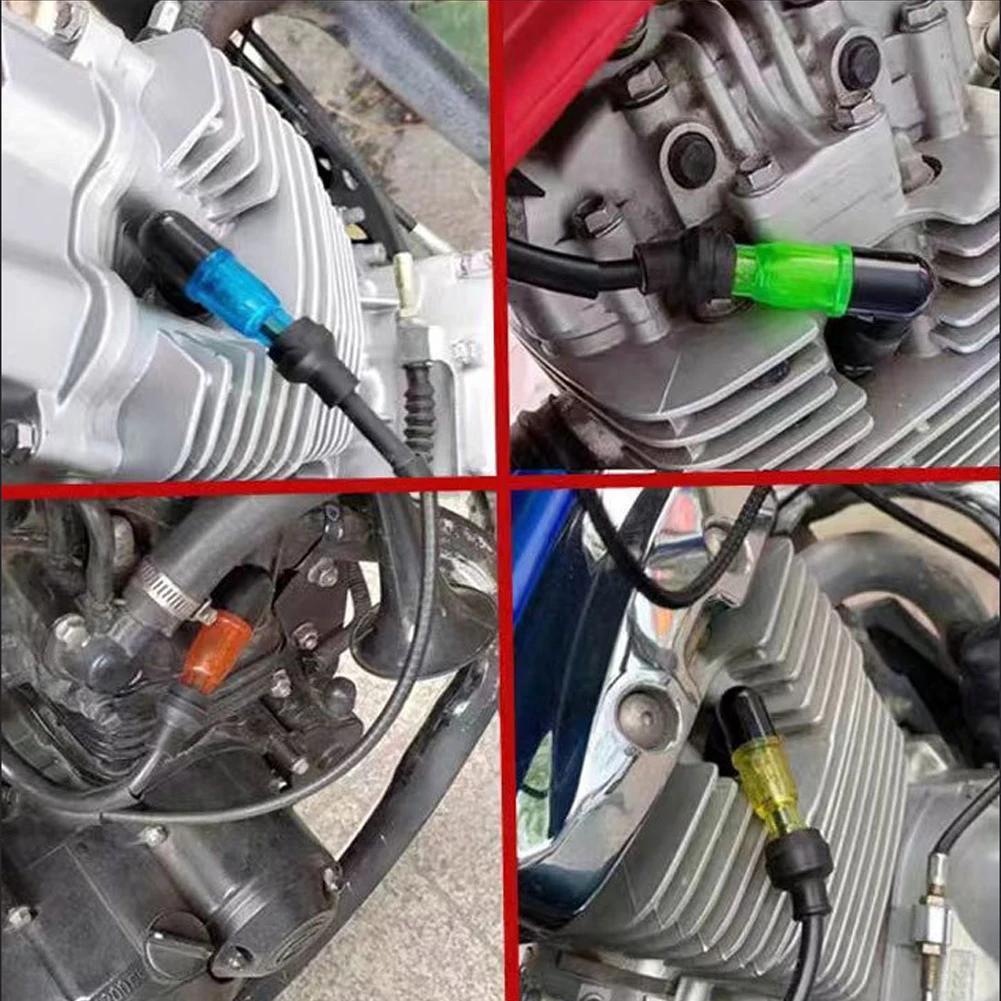 90 Degree Motorcycle Flash Spark Plug Cap Universall Motorcycle Ignition Spark Plug Cap Flashing Spark Plug Cap For Moto