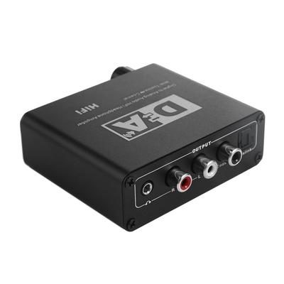 Toslink ЦАП Цифро-аналоговый аудиоконвертер для DVD/Системы домашнего кинотеатра/AV-усилителя