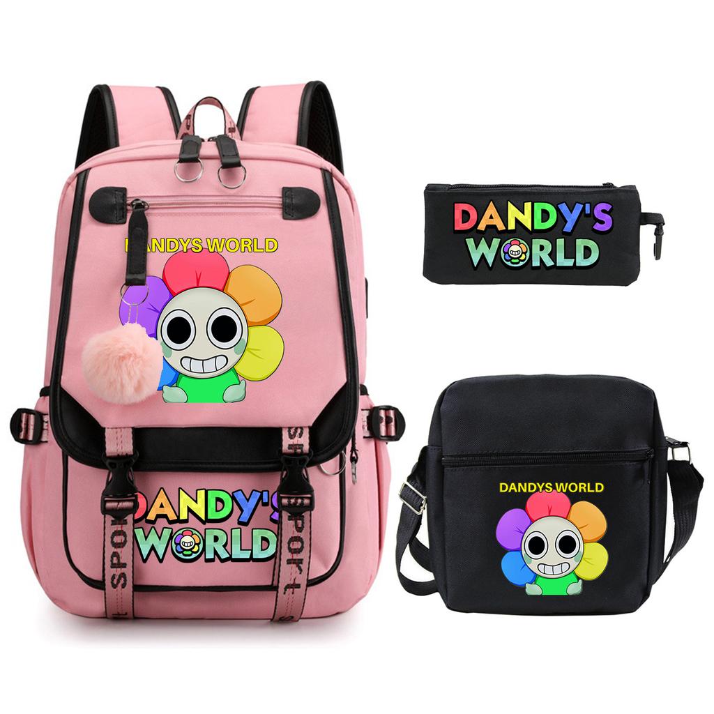 Детский рюкзак Dandy's world school trend большой вместимости для учеников начальной и средней школы, сумка для досуга