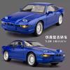 1:24 850 CSI Сплав Спортивный Автомобиль Модель Литье под Давлением Металл Гоночный Автомобиль Транспортные Средства Модель Симуляция Звук Свет Коллекция Детская Игрушка Подарок