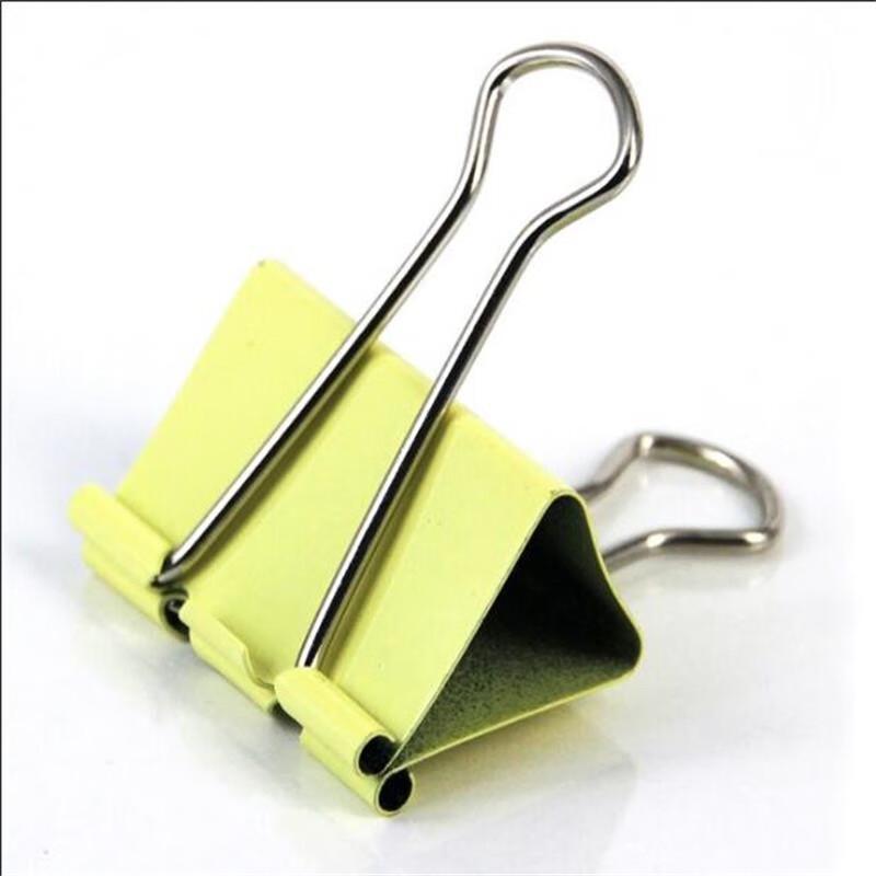 Deli 8551 50mm Colorful Large Binder Clips