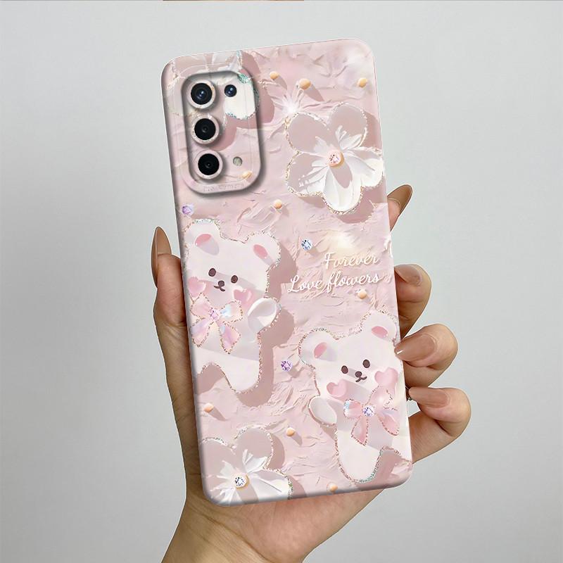 For OPPO A74 5G A54 5G Case A93 5G Capa Silicone Soft Phone Funda CPH2197 CPH2195 CPH2263 Painted Printed Protective Back Cover